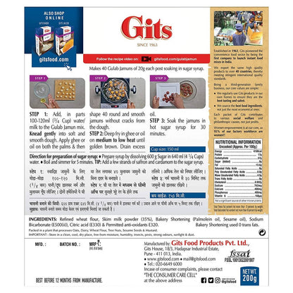 Gits Gulab Jamun Mix