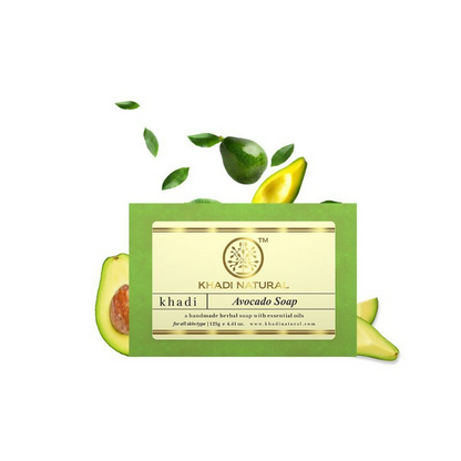 Khadi Natural Avocado Handmade Soap