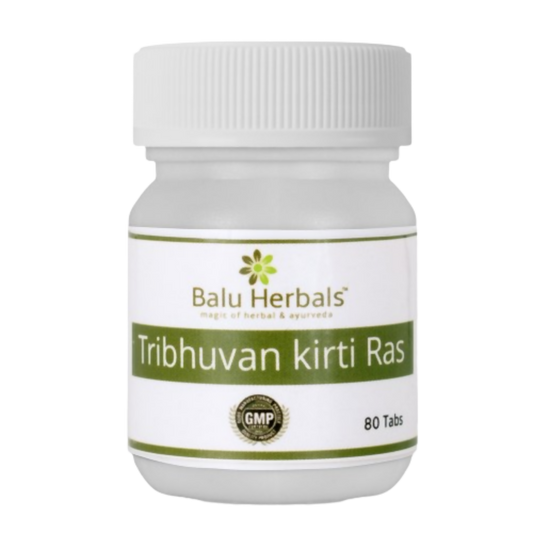 Balu Herbals Tribhuvanakirti Ras Tablets