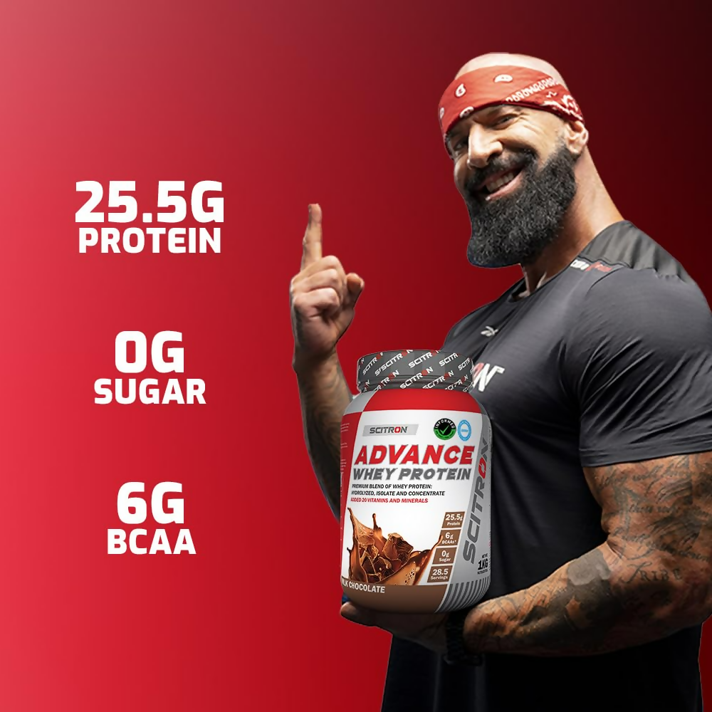 Scitron Advance Whey Protein Milk Chocolate Flavor
