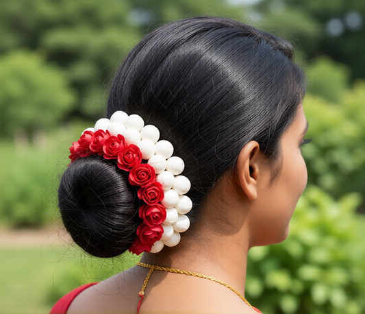 Multi-Color Flower Hair Gajra
