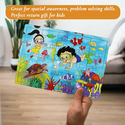 Matoyi Marine World Jigsaw Puzzle For Kids
