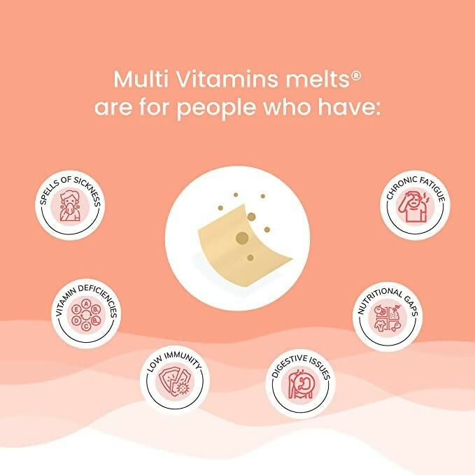 Wellbeing Nutrition Melts Restful Sleep & Melts Into Multivitamins Oral Strips Combo