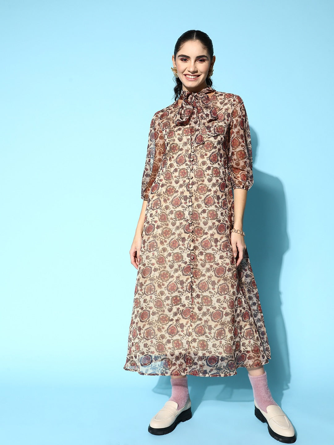 Yufta A-Line Maxi Dress