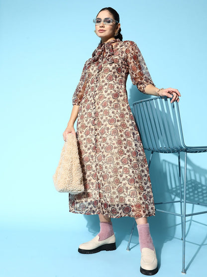 Yufta A-Line Maxi Dress