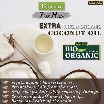 Indus Valley Bio Organic Extra Virgin Organic Coconut Oil