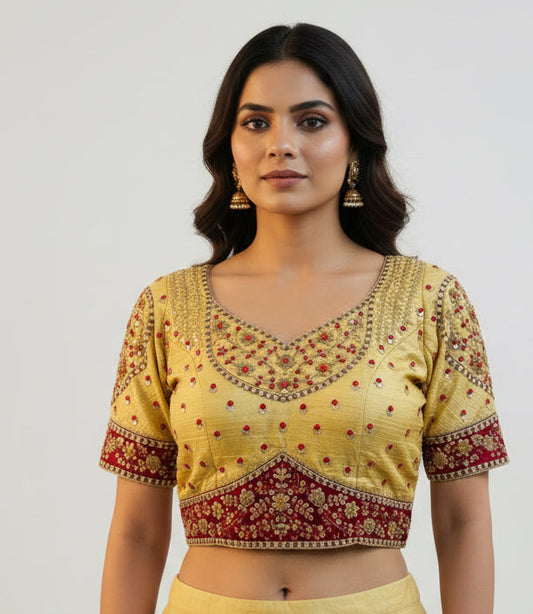 Gold Blouse
