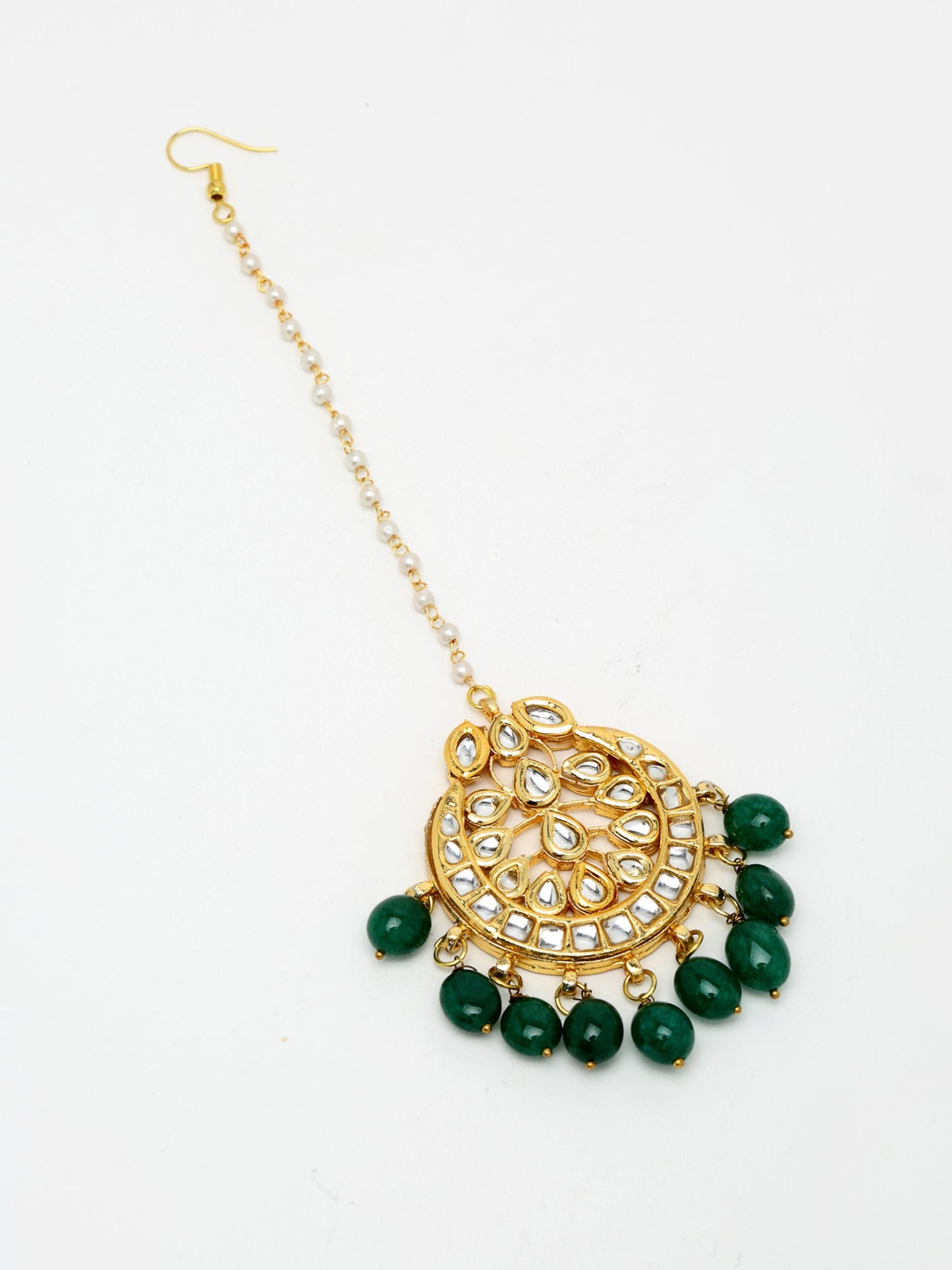 Kundan Maang Tikka - Ruby Raang