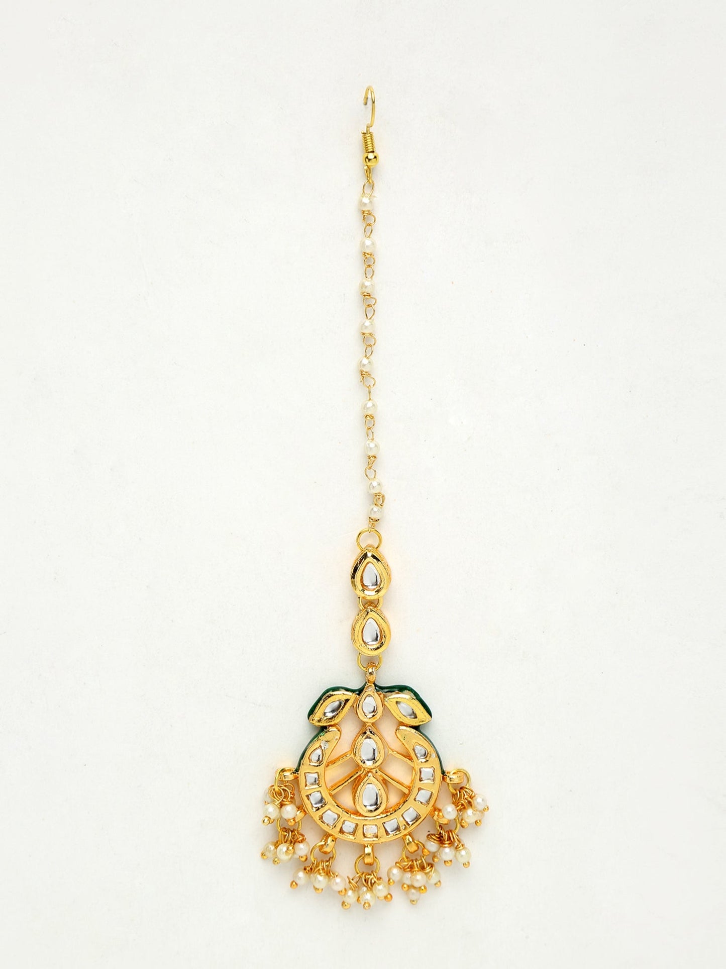 Kundan Maang Tikka - Ruby Raang