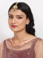 Kundan Maang Tikka - Ruby Raang