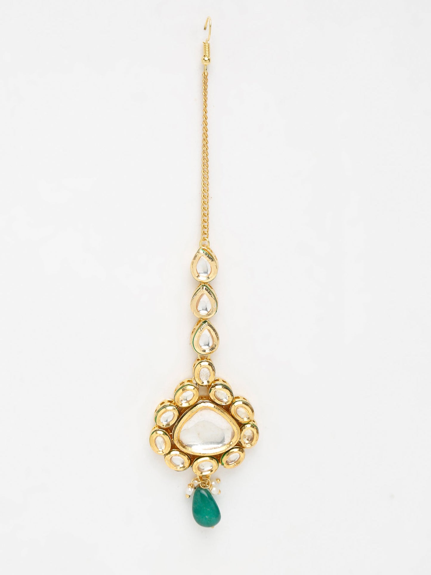 Kundan Maang Tikka - Ruby Raang