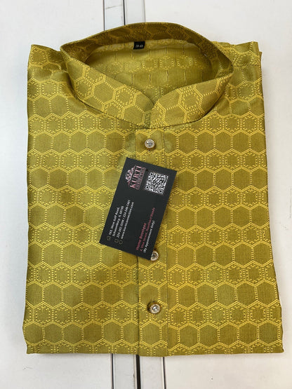 Silk kurta pant set