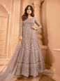 Myra Dusty Pink Heavy Embroidered Anarkali Suit