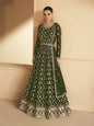 Myra Mehendi Georgette Embroidered Designer Suit