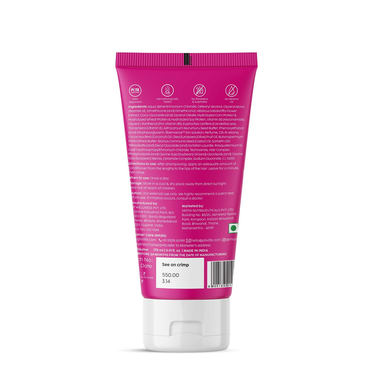 PLIX The Plant Fix Hibiscus Bond Repair Advanced Conditioner