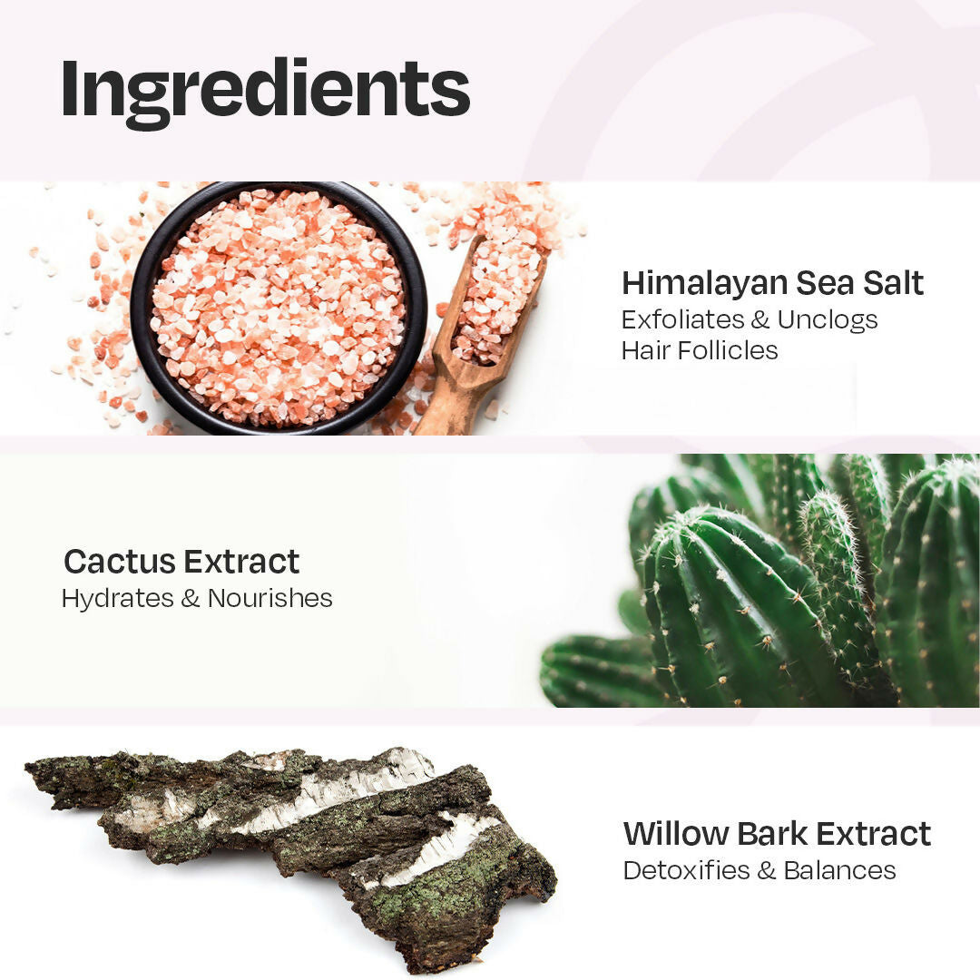 Manetain Scalp Scrub for Oily & Greasy Scalp & Hair