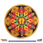 Stickerbazaar Micro Golden Embossing Rangoli Stickers