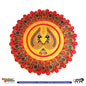 Stickerbazaar Micro Golden Embossing Rangoli Stickers