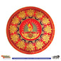 Stickerbazaar Micro Golden Embossing Rangoli Stickers