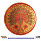 Stickerbazaar Micro Golden Embossing Rangoli Stickers