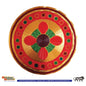 Stickerbazaar Micro Golden Embossing Rangoli Stickers