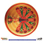 Stickerbazaar Micro Golden Embossing Rangoli Stickers