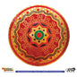 Stickerbazaar Micro Golden Embossing Rangoli Stickers