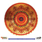 Stickerbazaar Micro Golden Embossing Rangoli Stickers