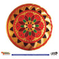 Stickerbazaar Micro Golden Embossing Rangoli Stickers