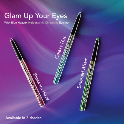 Blue Heaven Holographic, Smudge Proof & Waterproof Eyeliner - Blossom Haze