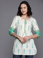 Ahalyaa Printed Embroidered Ethnic Tunic