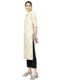 Ahalyaa Women's Straight Cotton Kurta