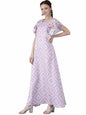 Ahalyaa Printed Long A- Line Kurta