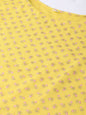 Ahalyaa Yellow & Pink Printed Crop Top with Palazzos & Ethnic Jacket