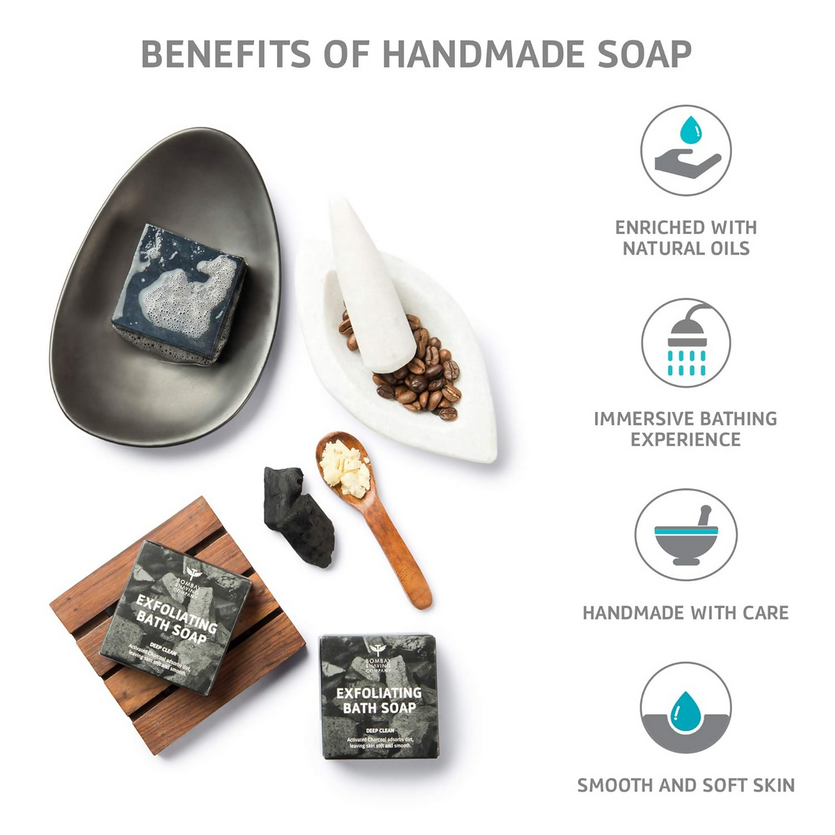 Bombay Shaving Company Exfoliating Bath Soap