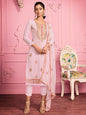Myra Yellow Embroidered Salwar kameez