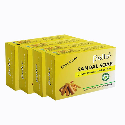 Bello Herbals Sandal Soap Cream Beauty Bathing Bar