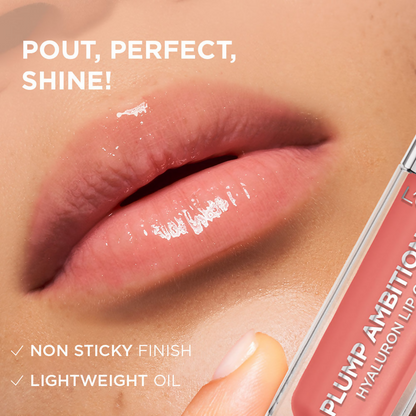 L'Oreal Paris Plump Ambition Hyaluron Lip Oil - 601 Worth It
