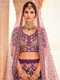 Myra Violet Designer Handwork Lehenga