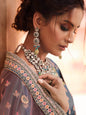 Myra Navy Blue Designer Hand work Lehenga