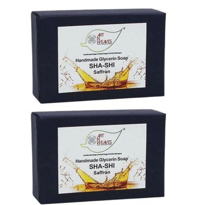 artNweaves Handmade Glycerin Soap Sha Shi Saffron
