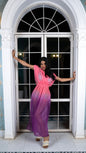 Noroke Flat Sheer Sheer Wrap Beachwear Cover Up Dress - Ombre
