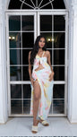 Noroke Toop Modal Orange Sarong With Top