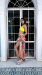 Noroke Modal Abstract Printed Sarong