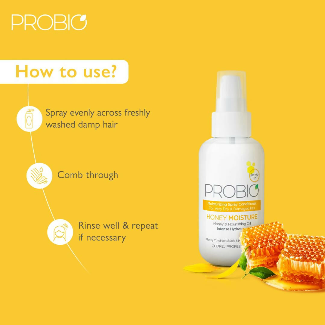Godrej Professional Probio Honey Moisture Spray Conditioner