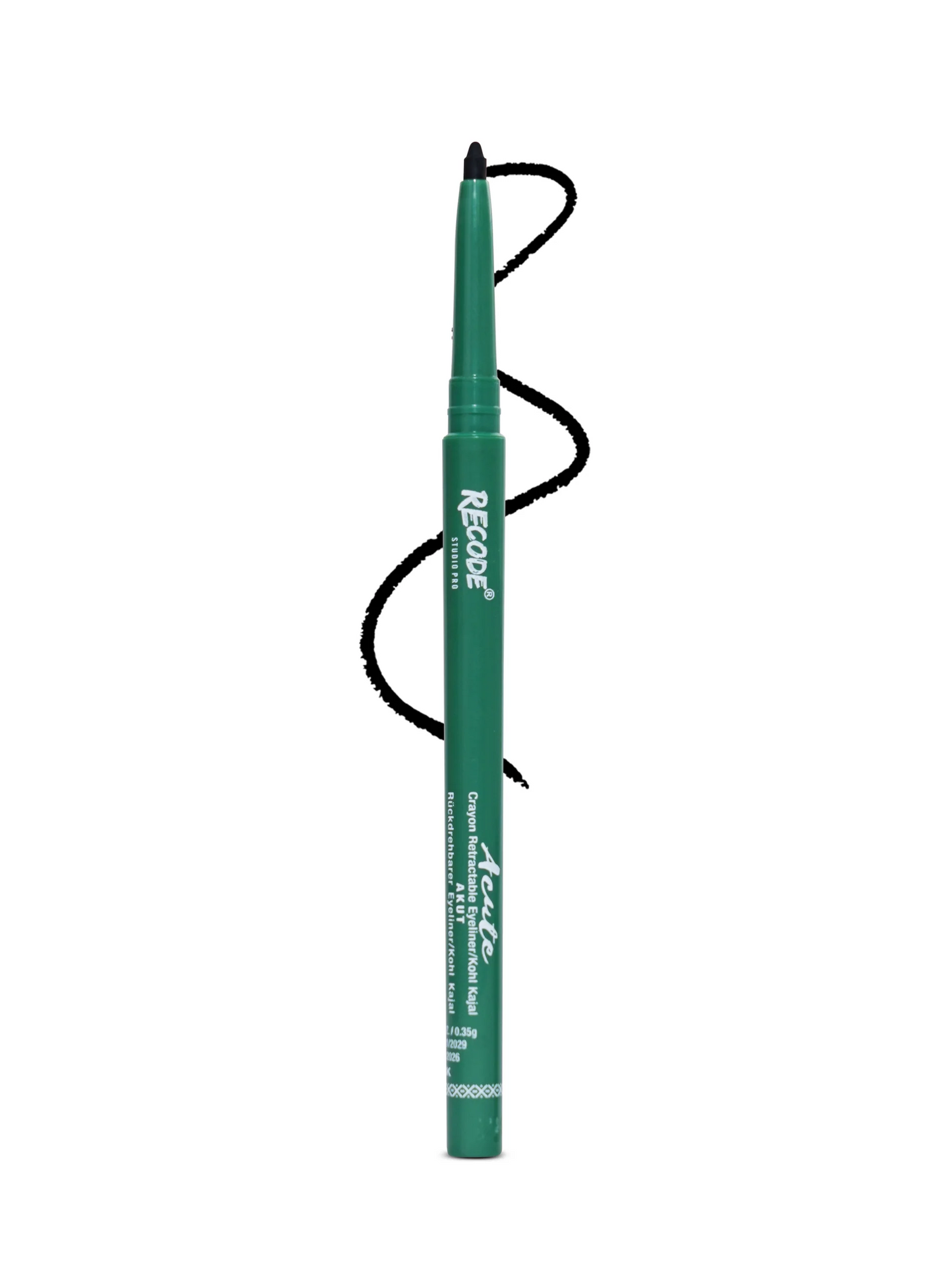 Recode Black Eyeliner Acute Kajal Pencil