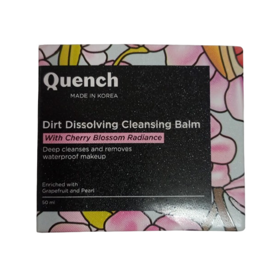 Quench Botanics Mon Cherry Dirt Dissolving Cleansing Balm - Korean Skincare