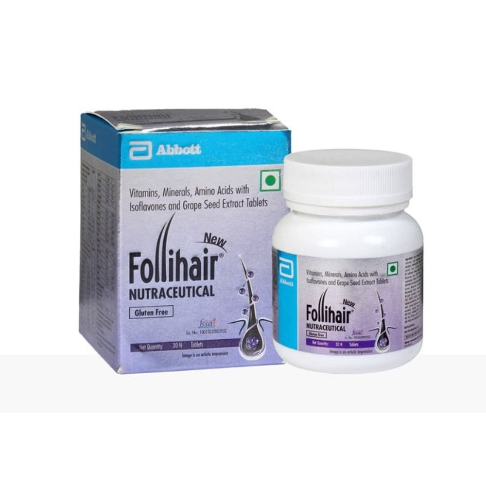 Abbott New Follihair Tablets, For Hair Growth