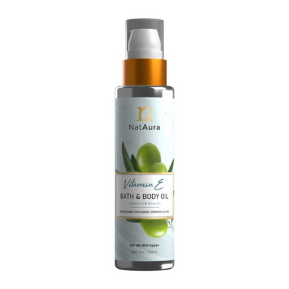 NatAura Vitamin E Bath & Body Oil