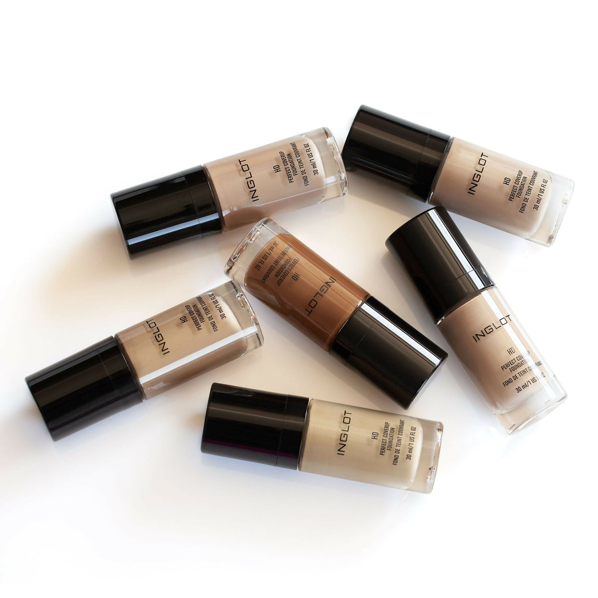 Inglot HD Perfect Coverup Foundation - 76
